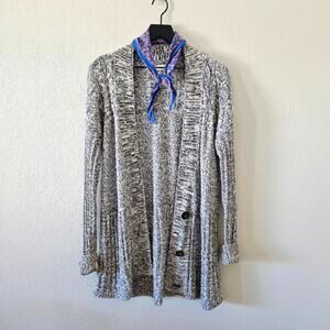 Abercrombie & Fitch Grey Marled Cardigan